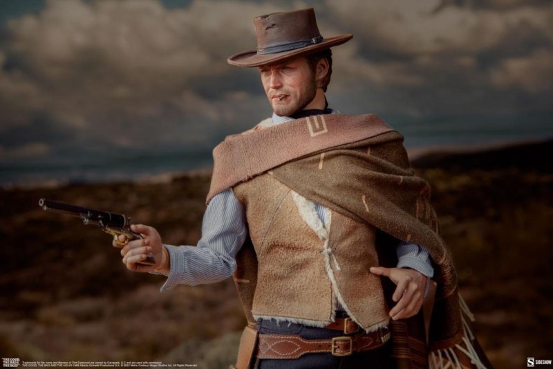 Sideshow Collectibles The Man With No Name Sixth Scale Figure - 100451 - Clint Eastwood Legacy Collection / The Good, The Bad and The Ugly