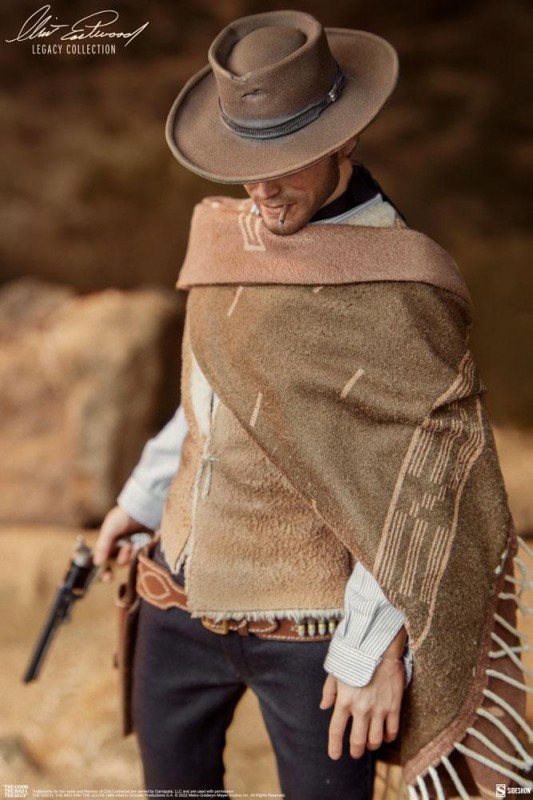 Sideshow Collectibles The Man With No Name Sixth Scale Figure - 100451 - Clint Eastwood Legacy Collection / The Good, The Bad and The Ugly