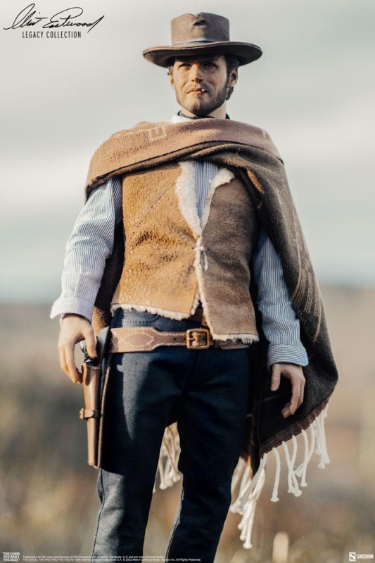 Sideshow Collectibles The Man With No Name Sixth Scale Figure - 100451 - Clint Eastwood Legacy Collection / The Good, The Bad and The Ugly