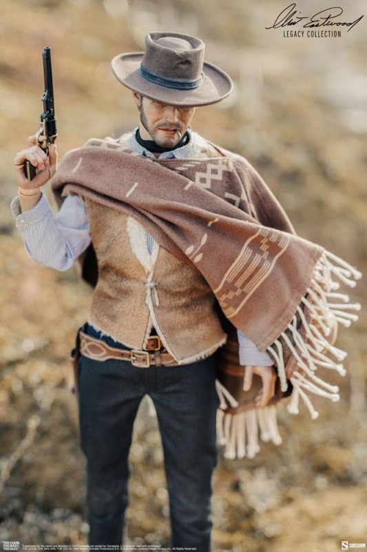 Sideshow Collectibles The Man With No Name Sixth Scale Figure - 100451 - Clint Eastwood Legacy Collection / The Good, The Bad and The Ugly