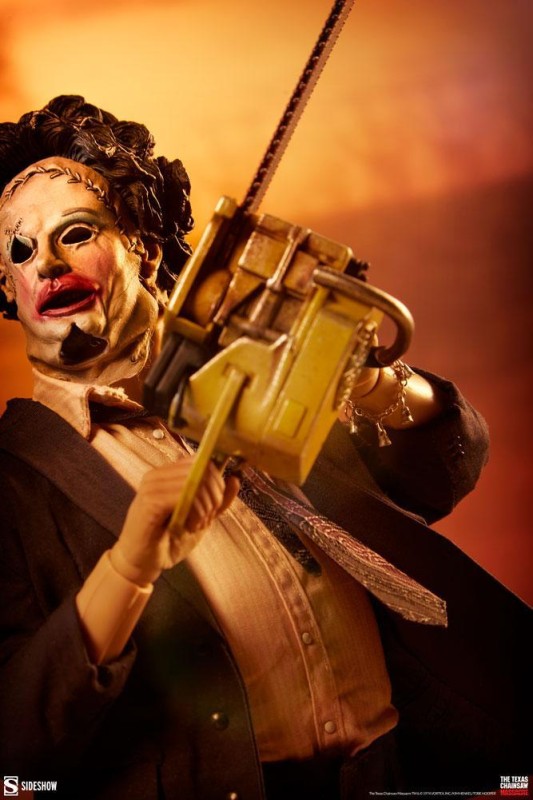 Sideshow Collectibles Leatherface Deluxe Sixth Scale Figure - 100399 - Horror Series / The Texas Chainsaw Massacre (1974)