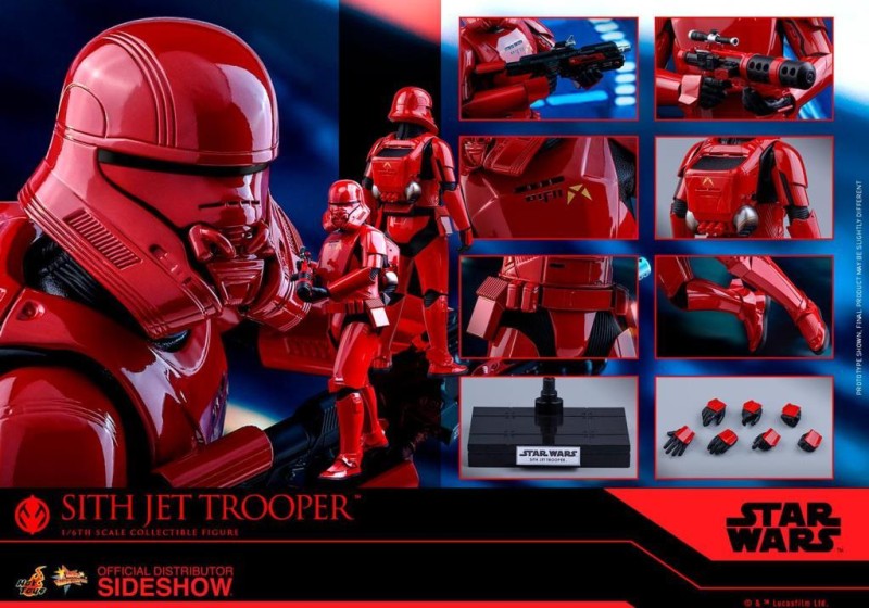 Hot Toys Sith Jet Trooper Sixth Scale Figure MMS562