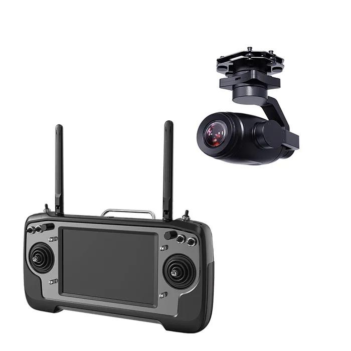 SIYI MK32 Enterprise Handheld Ground Station Smart Controller with 7 Inch HD High Brightness LCD Touchscreen Dual Full HD Digital Image Transmission (MK32+ZR30 VERSION)