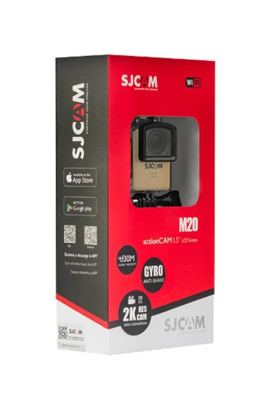 SJCAM M20 Wi-Fi 4K Aksiyon Kamerası - Altın