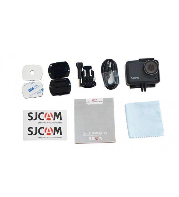 SJCAM SJ10X Wi-Fi 4K UHD Aksiyon Kamerası Siyah ( Distribütör Garantili )