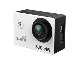 SJCAM SJ4000 Wi-Fi Full HD Aksiyon Kamerası - Beyaz - Thumbnail
