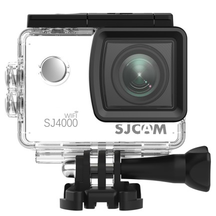 SJCAM SJ4000 Wi-Fi Full HD Aksiyon Kamerası - Beyaz - Thumbnail