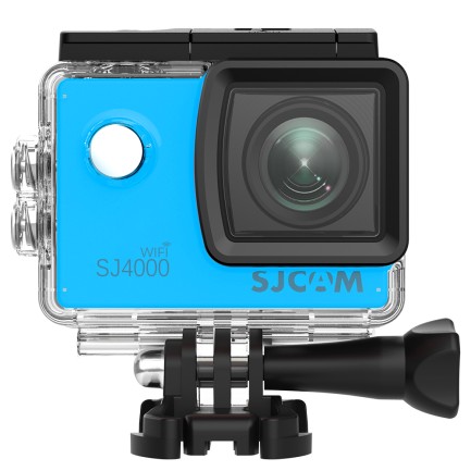 SJCAM SJ4000 Wi-Fi Full HD Aksiyon Kamerası - Mavi - Thumbnail