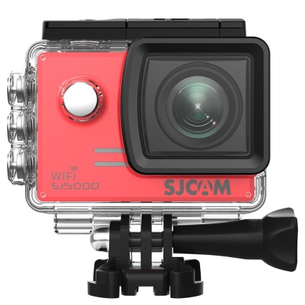SJCAM SJ5000 Wi-Fi Full HD Aksiyon Kamerası - Kırmızı - Thumbnail