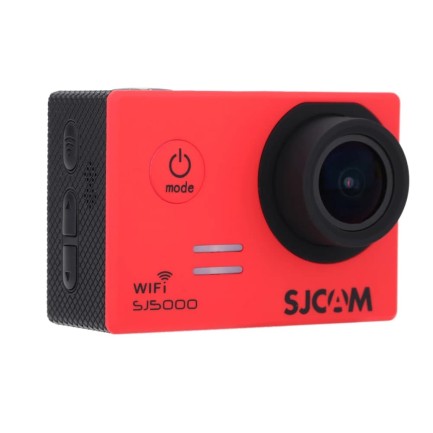 SJCAM SJ5000 Wi-Fi Full HD Aksiyon Kamerası - Kırmızı - Thumbnail