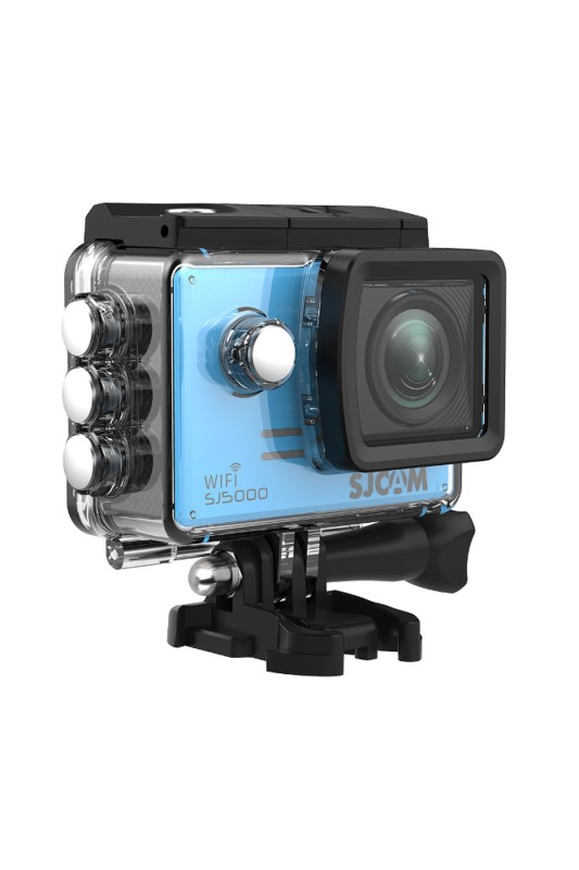 SJCAM SJ5000 Wi-Fi Full HD Aksiyon Kamerası - Mavi
