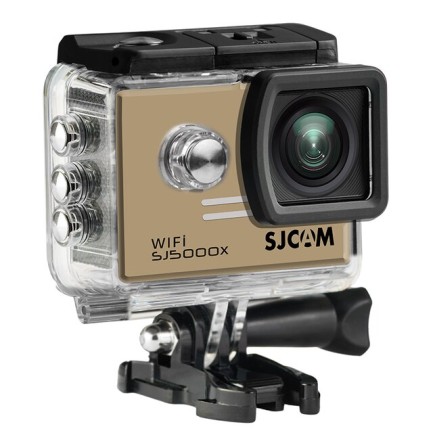 SJCAM SJ5000X Elite Wi-Fi 4K Aksiyon Kamerası - Gold - Thumbnail