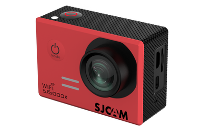 SJCAM SJ5000X Elite Wi-Fi 4K Aksiyon Kamerası - Kırmızı