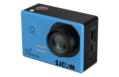 SJCAM SJ5000X Elite Wi-Fi 4K Aksiyon Kamerası - Mavi