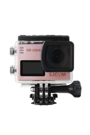 SJCAM SJ6 Legend 4K Aksiyon Kamerası - Pembe - Thumbnail