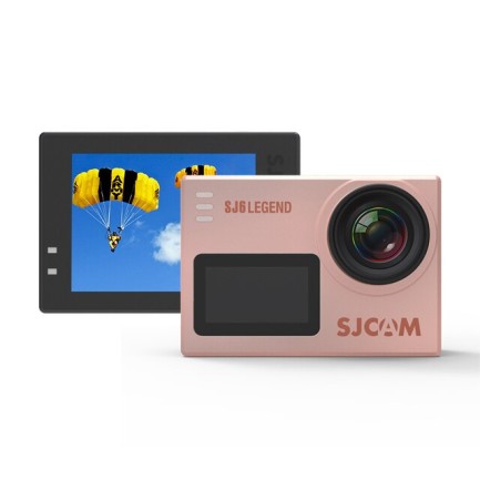 SJCAM SJ6 Legend 4K Aksiyon Kamerası - Pembe - Thumbnail