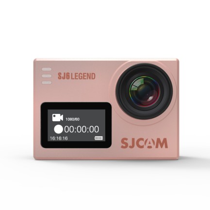 SJCAM SJ6 Legend 4K Aksiyon Kamerası - Pembe - Thumbnail