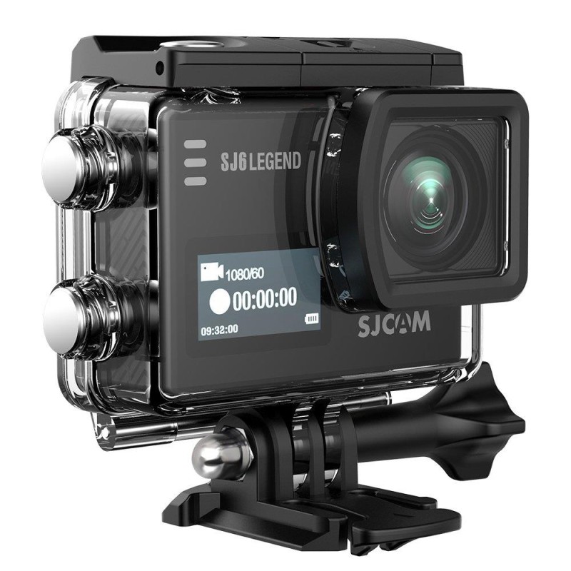 SJCAM SJ6 Legend 4K Orjinal Lisanslı Aksiyon Kamerası Siyah ( Distribütör Garantili )