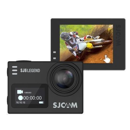 SJCAM SJ6 Legend 4K Orjinal Lisanslı Aksiyon Kamerası Siyah ( Distribütör Garantili ) - Thumbnail