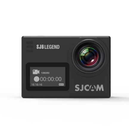 SJCAM SJ6 Legend 4K Orjinal Lisanslı Aksiyon Kamerası Siyah ( Distribütör Garantili ) - Thumbnail
