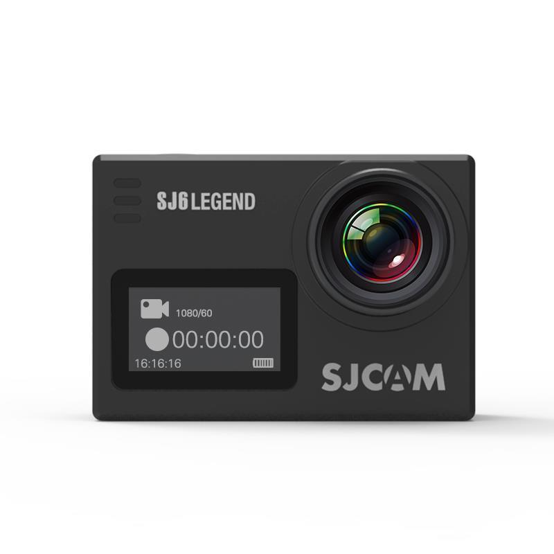 SJCAM SJ6 Legend 4K Orjinal Lisanslı Aksiyon Kamerası Siyah ( Distribütör Garantili )