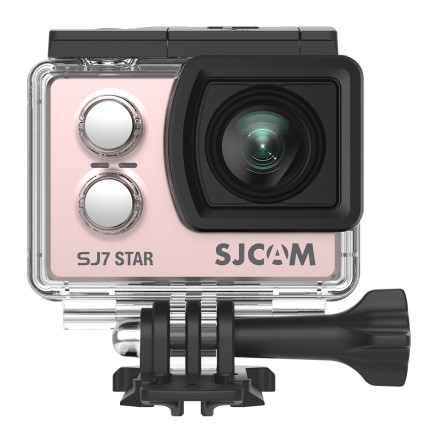 SJCAM - SJCAM SJ7 Star 4K Aksiyon Kamerası - Pembe