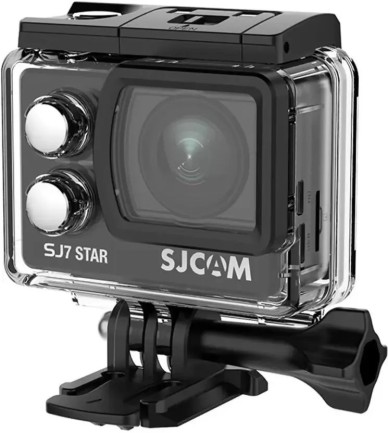 SJCAM SJ7 Star 4K Aksiyon Kamerası - Siyah - Thumbnail