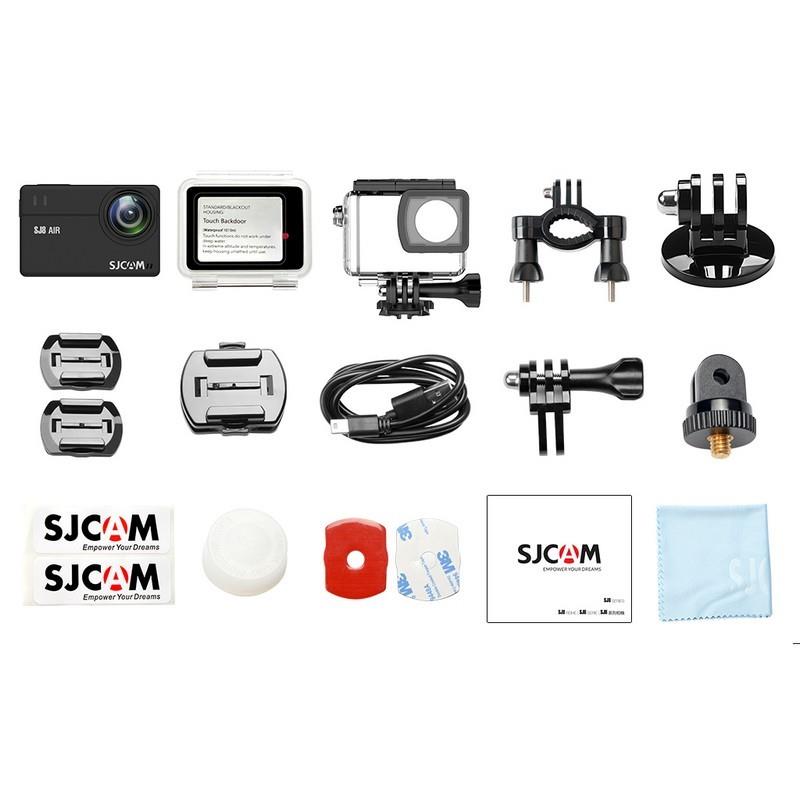 SJCAM SJ8 Air WiFi Aksiyon Kamerası Siyah ( Distribütör Garantili )