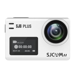 SJCAM SJ8 Plus Wi-Fi 4K Aksiyon Kamera - Beyaz - Thumbnail