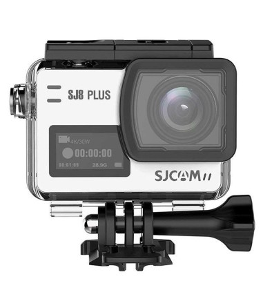 SJCAM - SJCAM SJ8 Plus Wi-Fi 4K Aksiyon Kamera - Beyaz