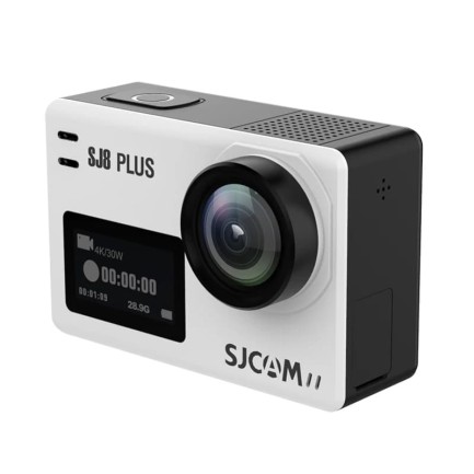 SJCAM SJ8 Plus Wi-Fi 4K Aksiyon Kamera - Beyaz - Thumbnail
