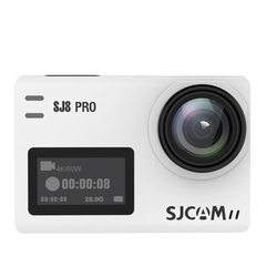 SJCAM SJ8 Pro Wi-Fi 4K Aksiyon Kamera - Beyaz - Thumbnail