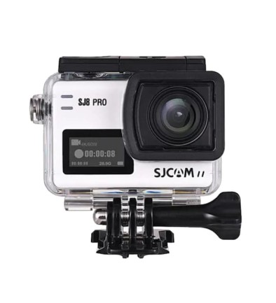 SJCAM SJ8 Pro Wi-Fi 4K Aksiyon Kamera - Beyaz - Thumbnail