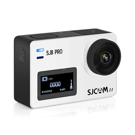 SJCAM SJ8 Pro Wi-Fi 4K Aksiyon Kamera - Beyaz - Thumbnail