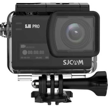 SJCAM - SJCAM SJ8 Pro Wi-Fi 4K Aksiyon Kamera - Siyah