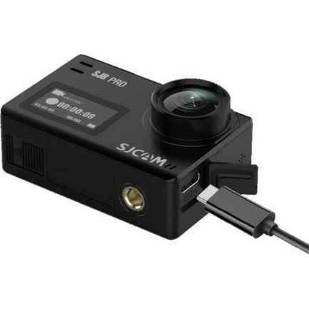 SJCAM SJ8 Pro Wi-Fi 4K Aksiyon Kamera - Siyah - Thumbnail