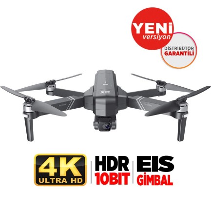 SJRC F11 Pro 4K Kameralı Drone Seti - 1.5 KM Menzil - 26 Dakika Uçuş Süresi + Çanta + EIS Stabilizasyon Gimbal - Thumbnail