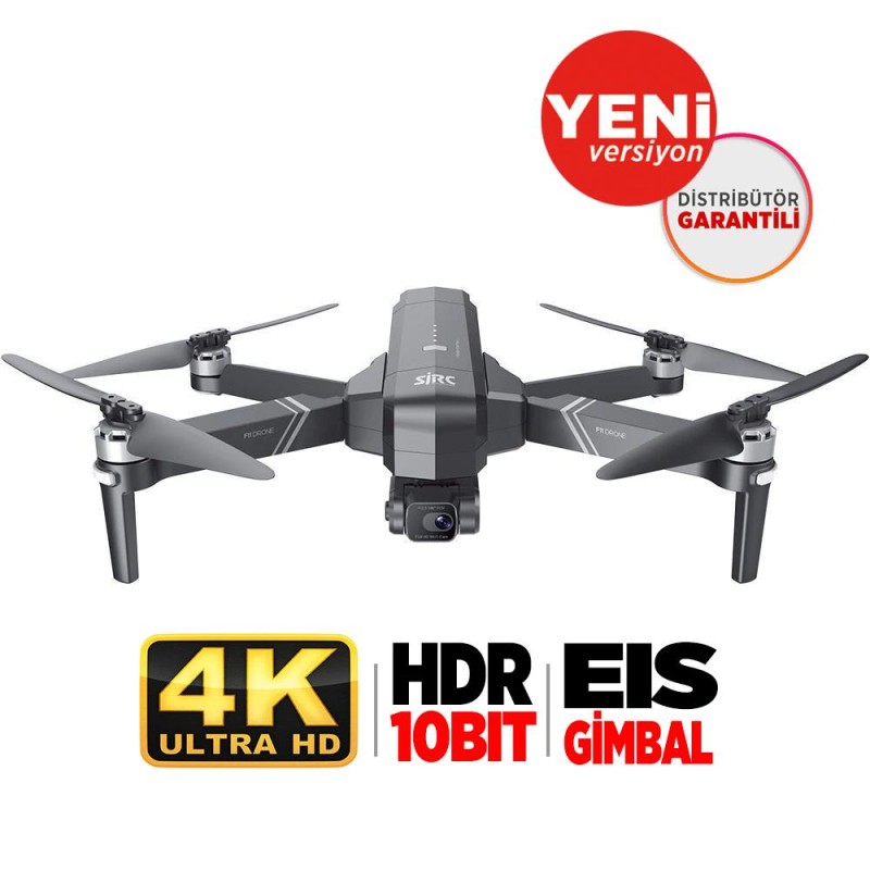 SJRC F11 Pro Combo 4K Kameralı Drone Seti - 2 Batarya - 1.5 KM Menzil - 26 Dakika Uçuş Süresi + Çanta + EIS Stabilizasyon