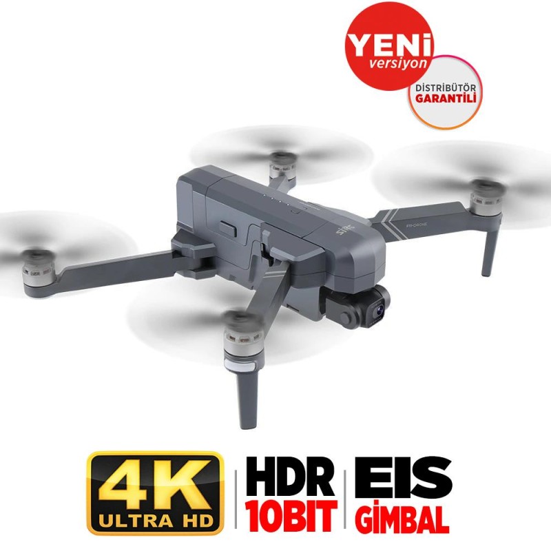 SJRC F11 Pro Combo 4K Kameralı Drone Seti - 2 Batarya - 1.5 KM Menzil - 26 Dakika Uçuş Süresi + Çanta + EIS Stabilizasyon