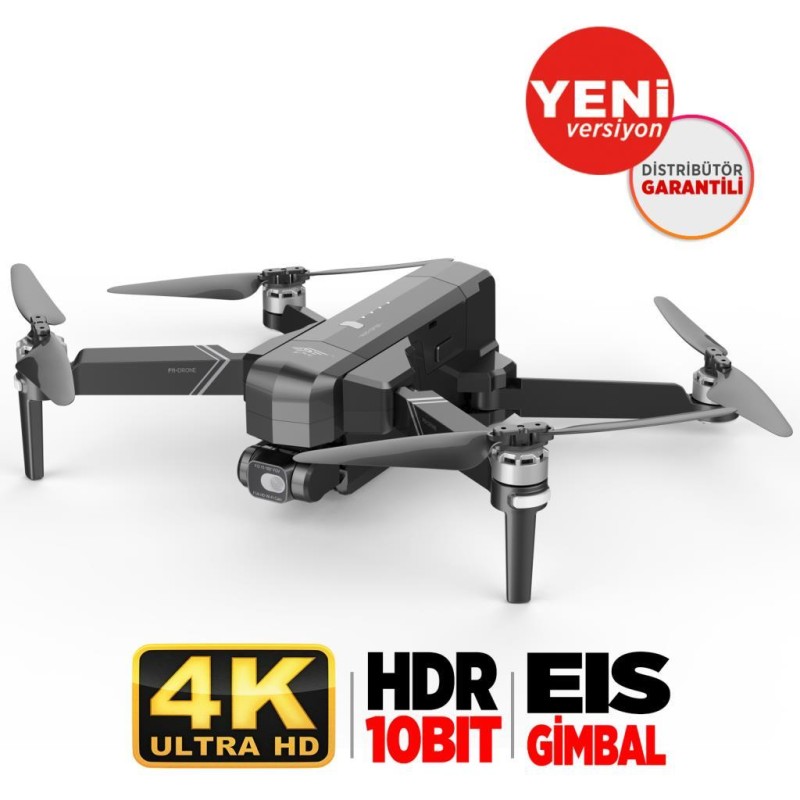 SJRC F11 Pro Combo 4K Kameralı Drone Seti - 2 Batarya - 1.5 KM Menzil - 26 Dakika Uçuş Süresi + Çanta + EIS Stabilizasyon
