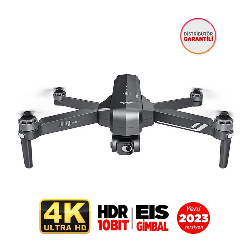 SJRC F11S Pro 4K Kameralı Drone Seti - 3 KM Menzil - 26 Dakika Uçuş Süresi + Çanta + EIS Stabilizasyon