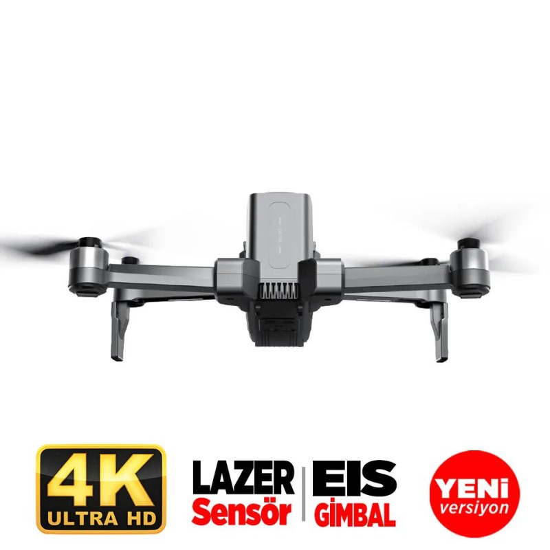 SJRC F22S Pro 4K Kameralı Drone Seti - 3.5 KM Menzil - Engel Algılama + 35 Dakika Uçuş Süresi + Çanta + EIS Stabilizasyon