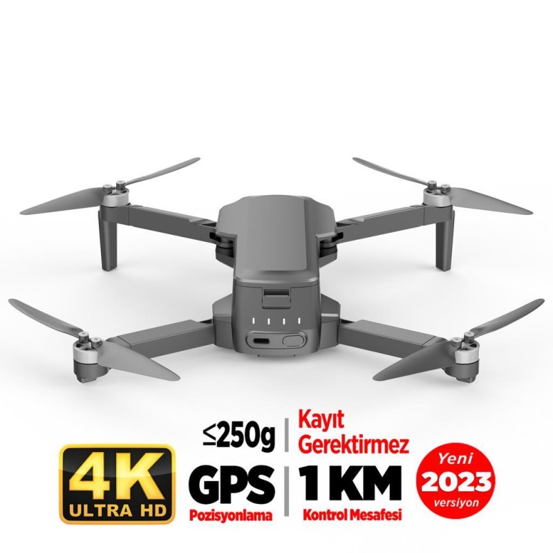 SJRC F5s Pro 4K Kameralı Drone Seti+1KM Menzil+30 Dakika Uçuş Süresi+Çanta+Takip Modu