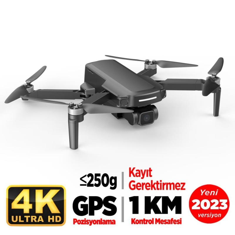 SJRC F5s Pro 4K Kameralı Drone Seti+1KM Menzil+30 Dakika Uçuş Süresi+Çanta+Takip Modu