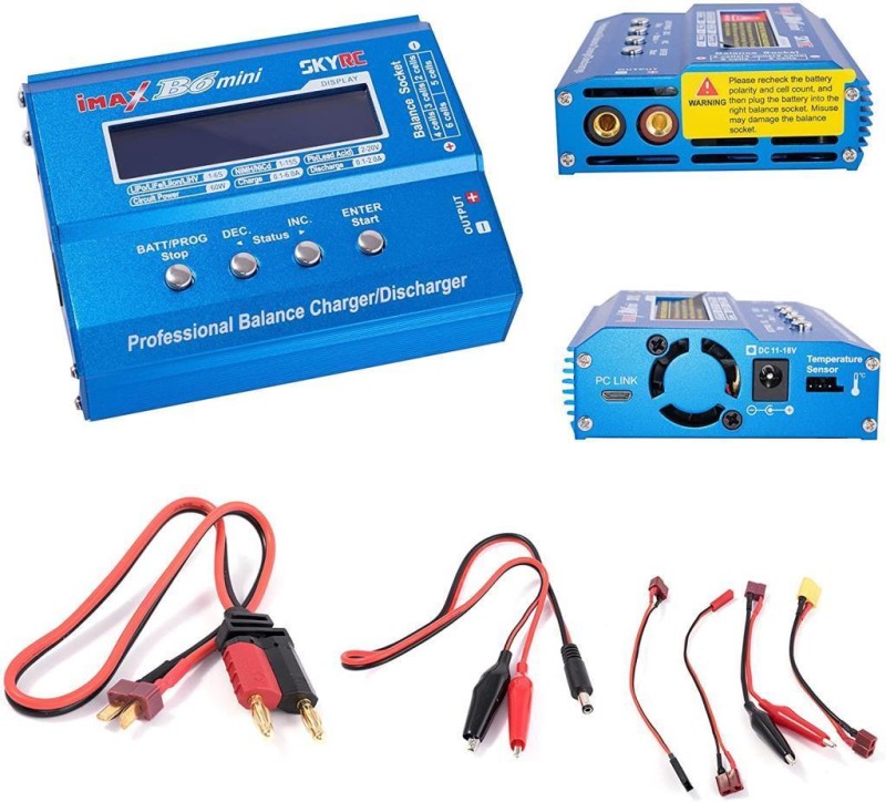 SKYRC Imax B6 Mini 60W/6A Profesyonel Lipo Şarj Aleti Orjinal (Şarj Adaptörü Dahil Değildir)