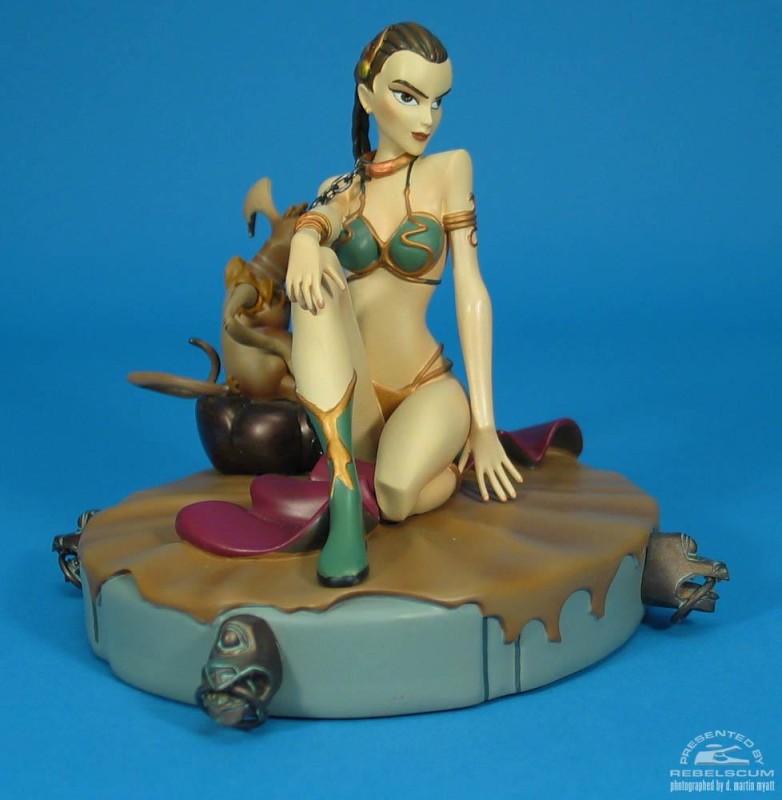 Slave Leia Animated Maquette