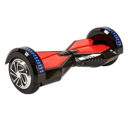 Smart Balance CS-813 Elektrikli Kaykay Hoverboard Scooter Self Balancing 8.5 Inch Ledli Uzay Kasa Bluetooth Siyah - Taşıma Çantası Hediye - Thumbnail