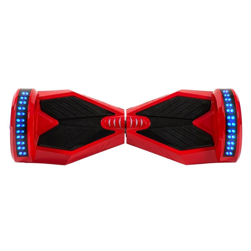 Smart Balance CS-813 Elektrikli Kaykay Hoverboard Scooter Self Balancing 8.5 Inch Ledli Uzay Kasa Bluetooth Kırmızı - Taşıma Çantası Hediye