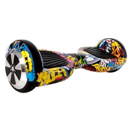 Smart Balance N3S Elektrikli Kaykay Hoverboard Scooter Self Balancing 6.5 Inch Grafity Desenli 03 - Thumbnail