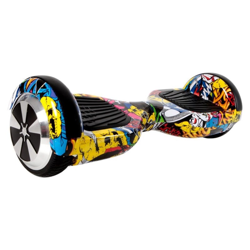 Smart Balance N3S Elektrikli Kaykay Hoverboard Scooter Self Balancing 6.5 Inch Grafity Desenli 03